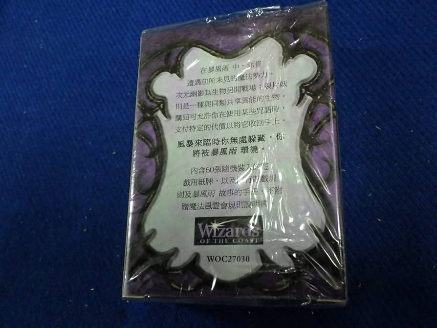 MTG 繁体字 中国語版 第5版 スターター 1個　新品未開封 魔法風雲會 マジックザギャザリング 第5版 スターター 未開封 中国語 繁体字